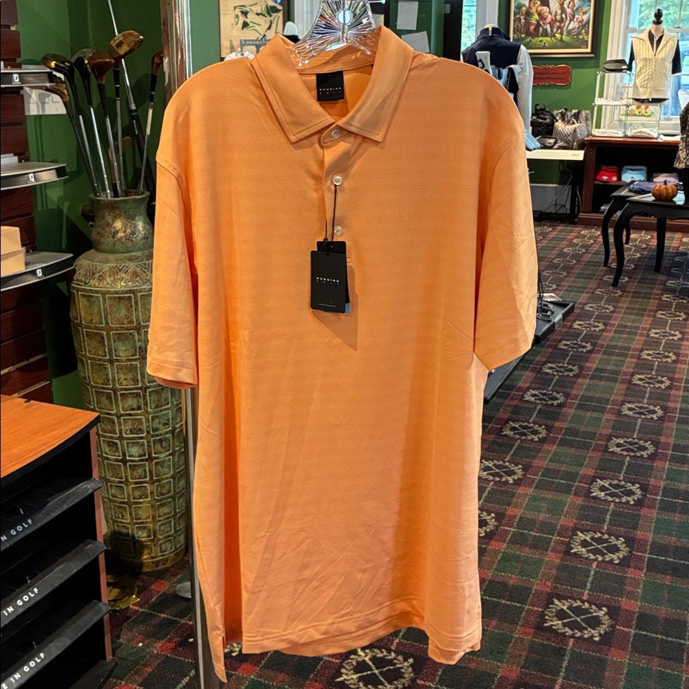 Orange Men's Polo Shirt